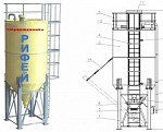 Силосы цемента сварные СЦВ Астане от завода производителя Стройтехника